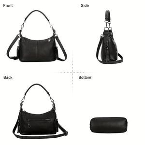 New Fashion Genuine Leather Shoulder Bag/Handbag - High-end Atmosphere - Practical and Wear-resistant - Tassel Crossbody Bag